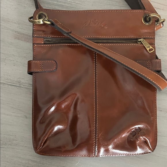 Patricia Nash Brown Crossbody Bag - Picture 2 of 9